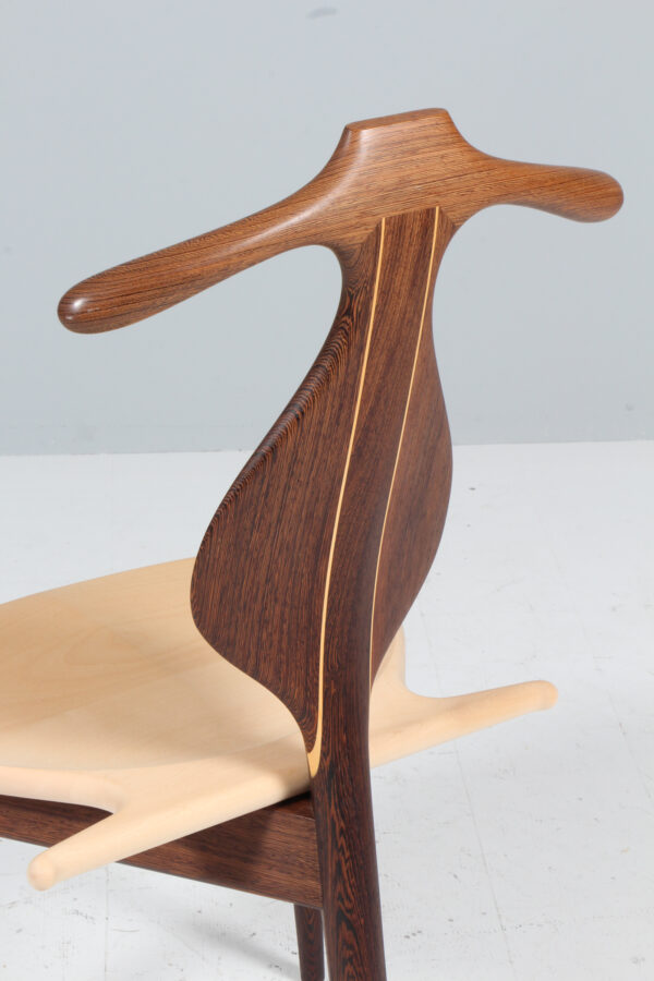 Hans J. Wegner. 'Jakkens Hvile' i wengé, model PP250. Limited Edition, nr. 5 ud af 13 stk - Billede 5