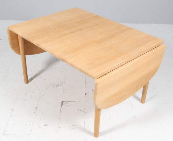 Hans J. Wegner sofabord med klapper, massiv eg. Model GE85 - Billede 2