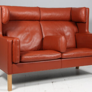 Børge Mogensen kupesofa. Model 2292. Original betrukket