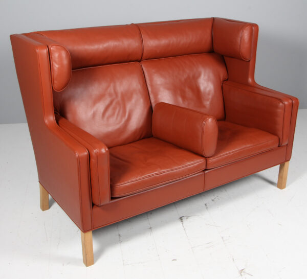 Børge Mogensen kupesofa. Model 2292. Original betrukket - Billede 2