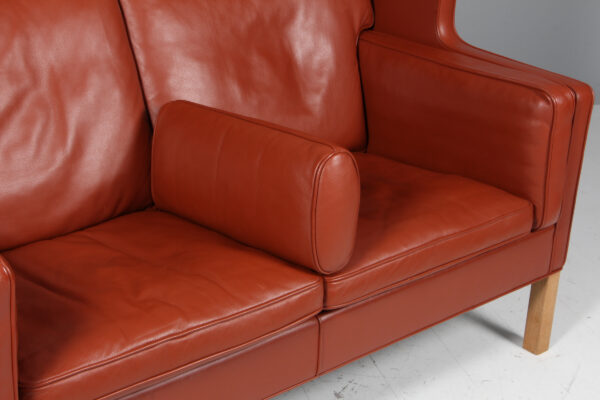 Børge Mogensen kupesofa. Model 2292. Original betrukket - Billede 7