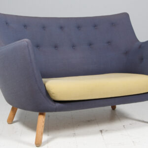 Finn Juhl to personers sofa, model Poet