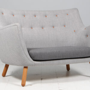 Finn Juhl to personers sofa, model Poet