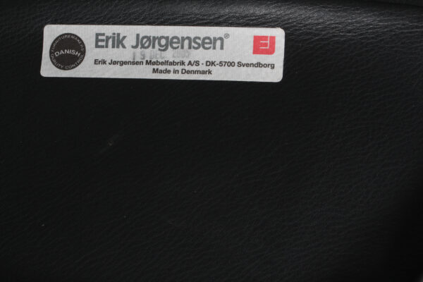 Hans J. Wegner Ox Chair samt skammel, original betrukket - Billede 11