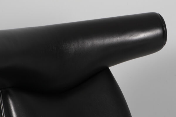 Hans J. Wegner Ox Chair samt skammel, original betrukket - Billede 8