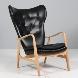 Henry Schubell lænestol af læder