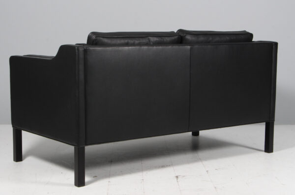 Børge Mogensen. Fritstående to pers. sofa, model 2212. Original betrukket 2016 - Billede 8