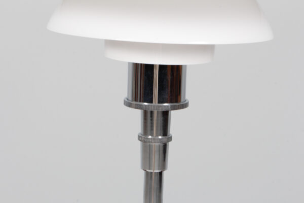 Poul Henningsen, bordlampe model Ph4½/4 opalglas - Billede 5