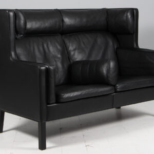 Børge Mogensen kupesofa. Model 2292. Original betrukket