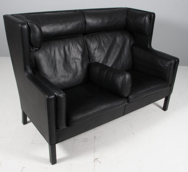 Børge Mogensen kupesofa. Model 2292. Original betrukket - Billede 2