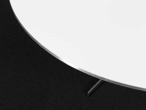 Piet Hein & Arne Jacobsen cirkulært sofabord, nylakeret - Billede 5