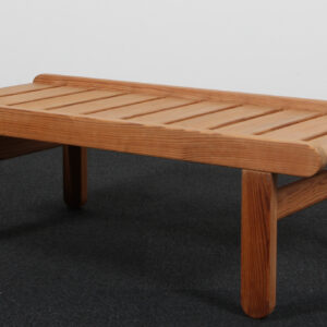 Bernt Pedersen bænk/sofabord af oregon pine