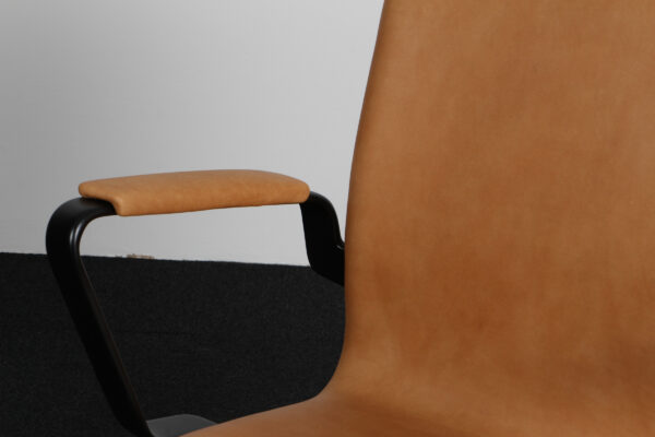 Arne Jacobsen Oxford armstol af vintage anilin - Billede 2