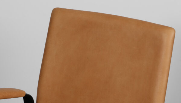 Arne Jacobsen Oxford armstol af vintage anilin - Billede 6