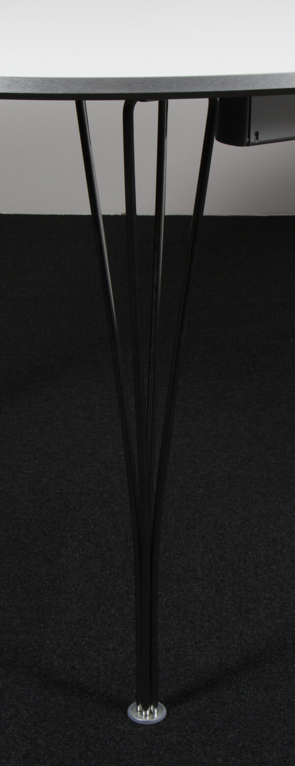 Piet Hein og Bruno Mathsson . Super Ellipse spisebord. Model B619. 2023 - Billede 7