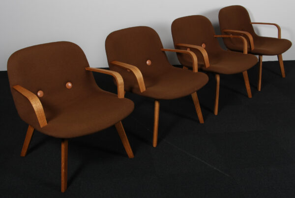 Foersom & Hiort-Lorenzen for Fredericia, Eyes lounge chair. Hallingdal - Billede 2