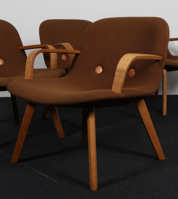 Foersom & Hiort-Lorenzen for Fredericia, Eyes lounge chair. Hallingdal - Billede 7