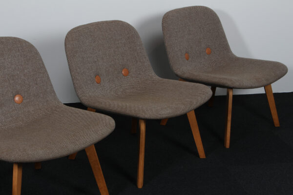 Foersom & Hiort-Lorenzen for Fredericia, Eyes lounge chair. Hallingdal - Billede 9