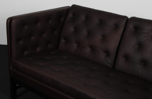 Erik Jørgensen to personers sofa, model EJ315, nybetrukket - Billede 2
