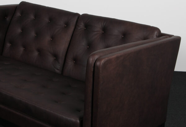Erik Jørgensen to personers sofa, model EJ315, nybetrukket - Billede 6