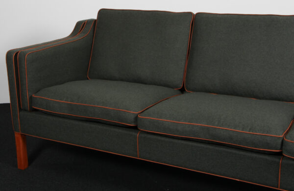 Børge Mogensen. Fritstående tre-pers. sofa, model 2213 - Billede 4