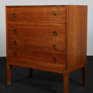 Peter Hvidt for Søborg Møbelfabrik. kommode med sminkebord, mahogni
