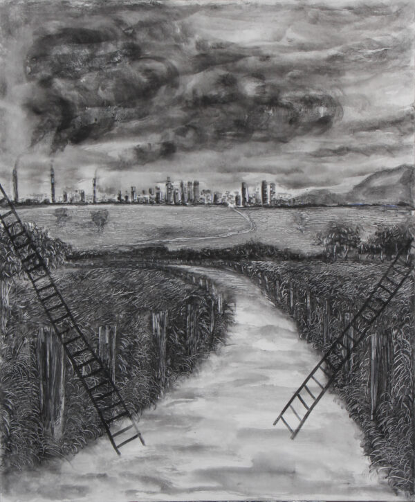 Marco Evaristti komposition 100x120