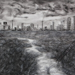 Marco Evaristti komposition 120x 100