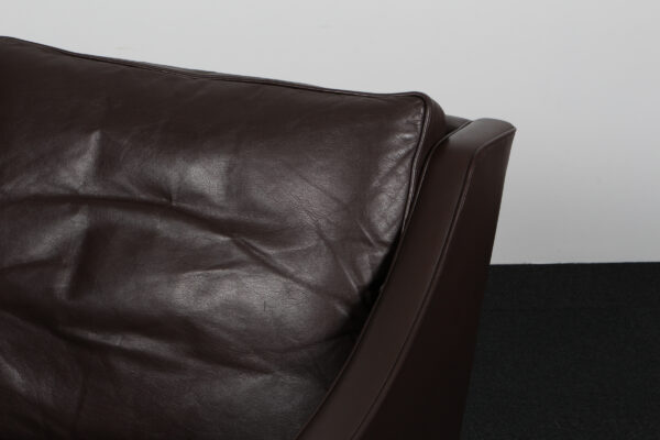 Børge Mogensen. Lænestol, model 2207. Original betrukket - Billede 6