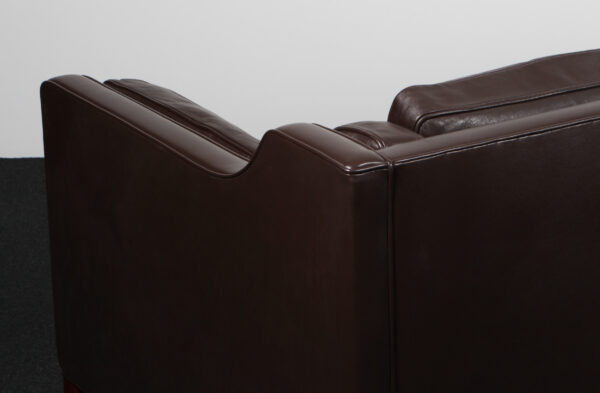 Børge Mogensen. Fritstående trepers. sofa, model 2213. Original betrukket - Billede 7