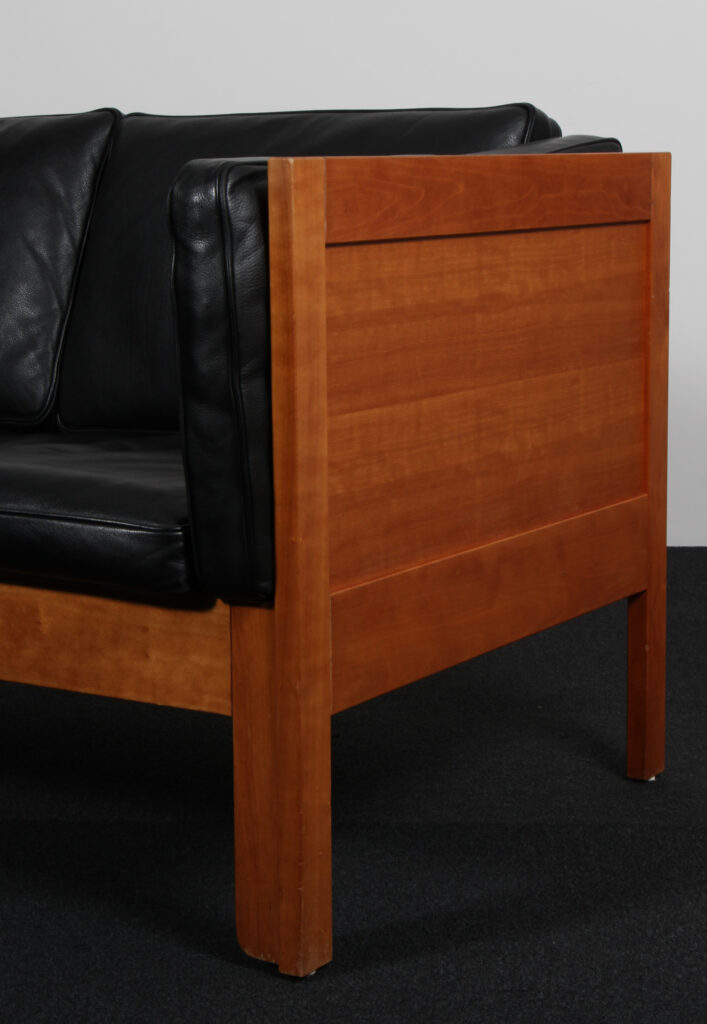 Børge Mogensen to personers sofa, model 2342. Original betrukket - Billede 5