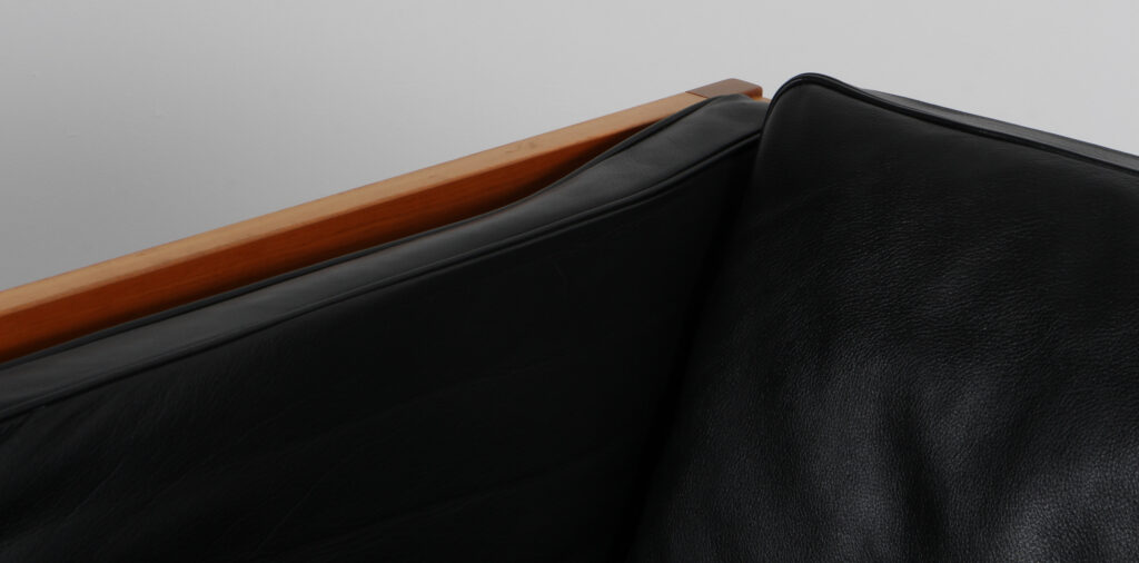 Børge Mogensen to personers sofa, model 2342. Original betrukket - Billede 4