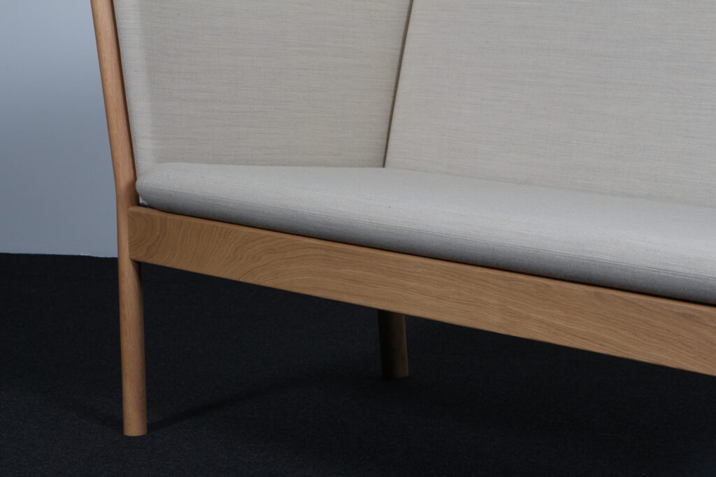 Erik Ole Jørgensen tre personers sofa, model J149. Eg - Billede 6