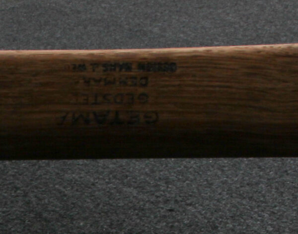Hans J. Wegner Nøglehul gyngestol, GE673. Original betrukket - Billede 4