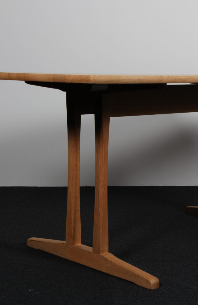 Børge Mogensen shakerbord af massiv eg. M/ plader. Model C18 - Billede 6