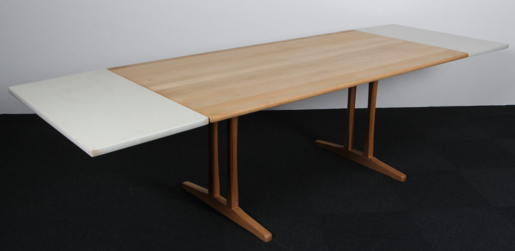 Børge Mogensen shakerbord af massiv eg. M/ plader. Model C18 - Billede 4
