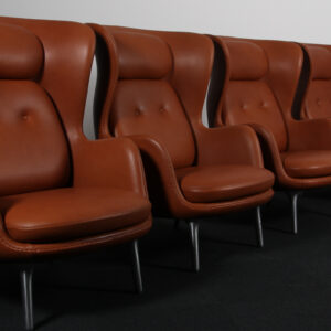 Jamie Hayon Lænestole, nybetrukket anilin læder. Model Ro