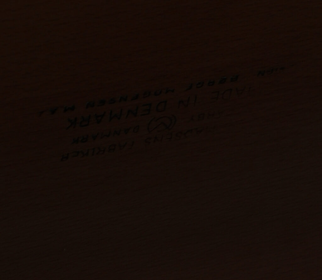 Børge Mogensen shaker bord af sæbebehandlet bøg, model 1181 - Billede 3