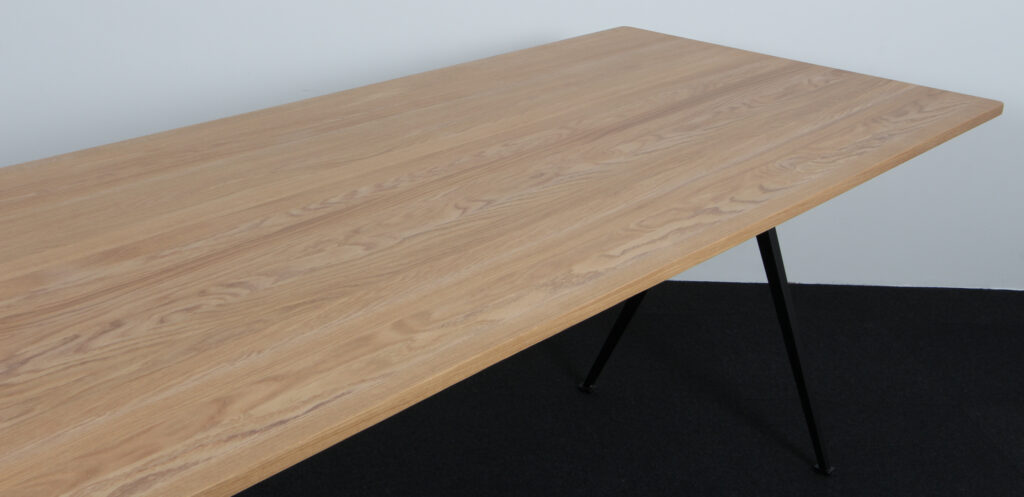 Hay spisebord af massiv eg, model Pyramide. - Billede 5