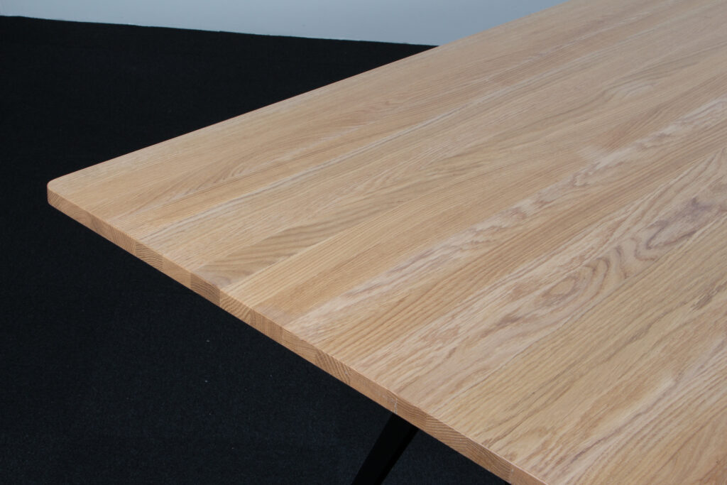 Hay spisebord af massiv eg, model Pyramide. - Billede 3