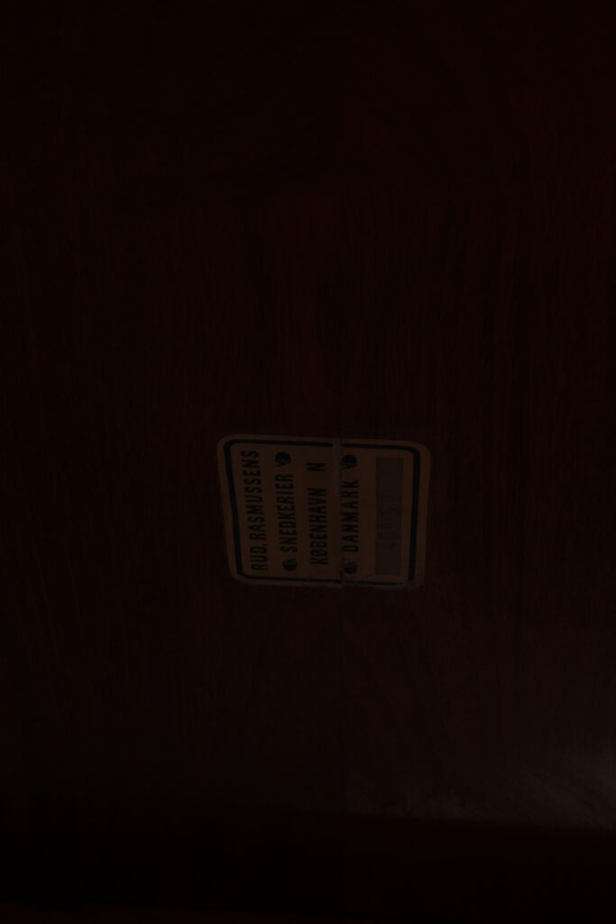 Kaare Klint for Rud Rasmussen sidebord af massiv mahogni - Billede 3