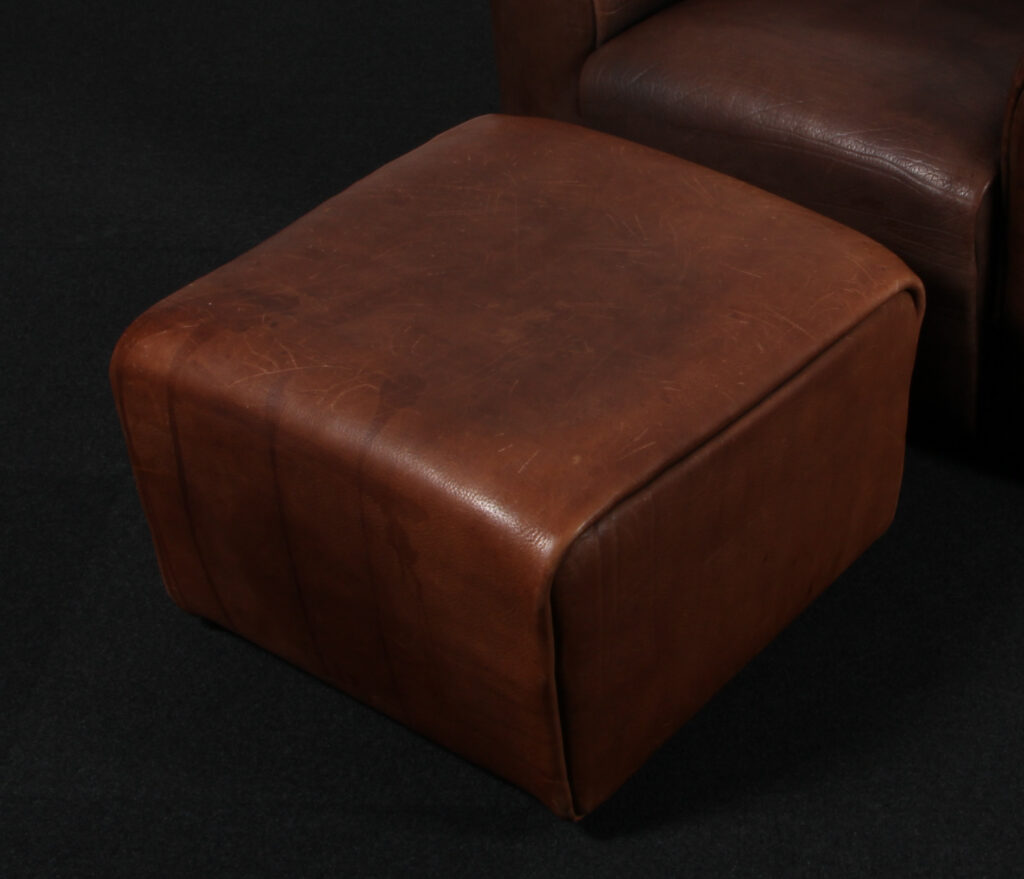 De Sede lænestol samt skammel, model DS47 - Billede 8