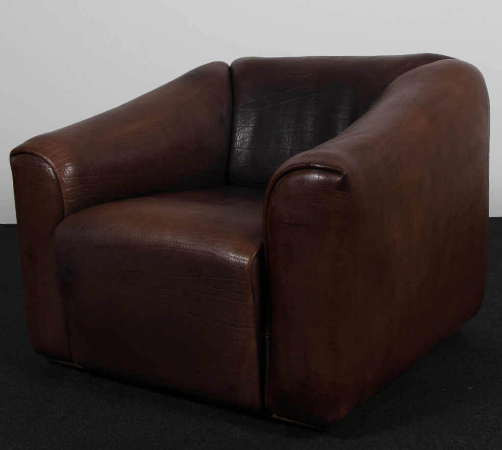 De Sede lænestol samt skammel, model DS47 - Billede 7