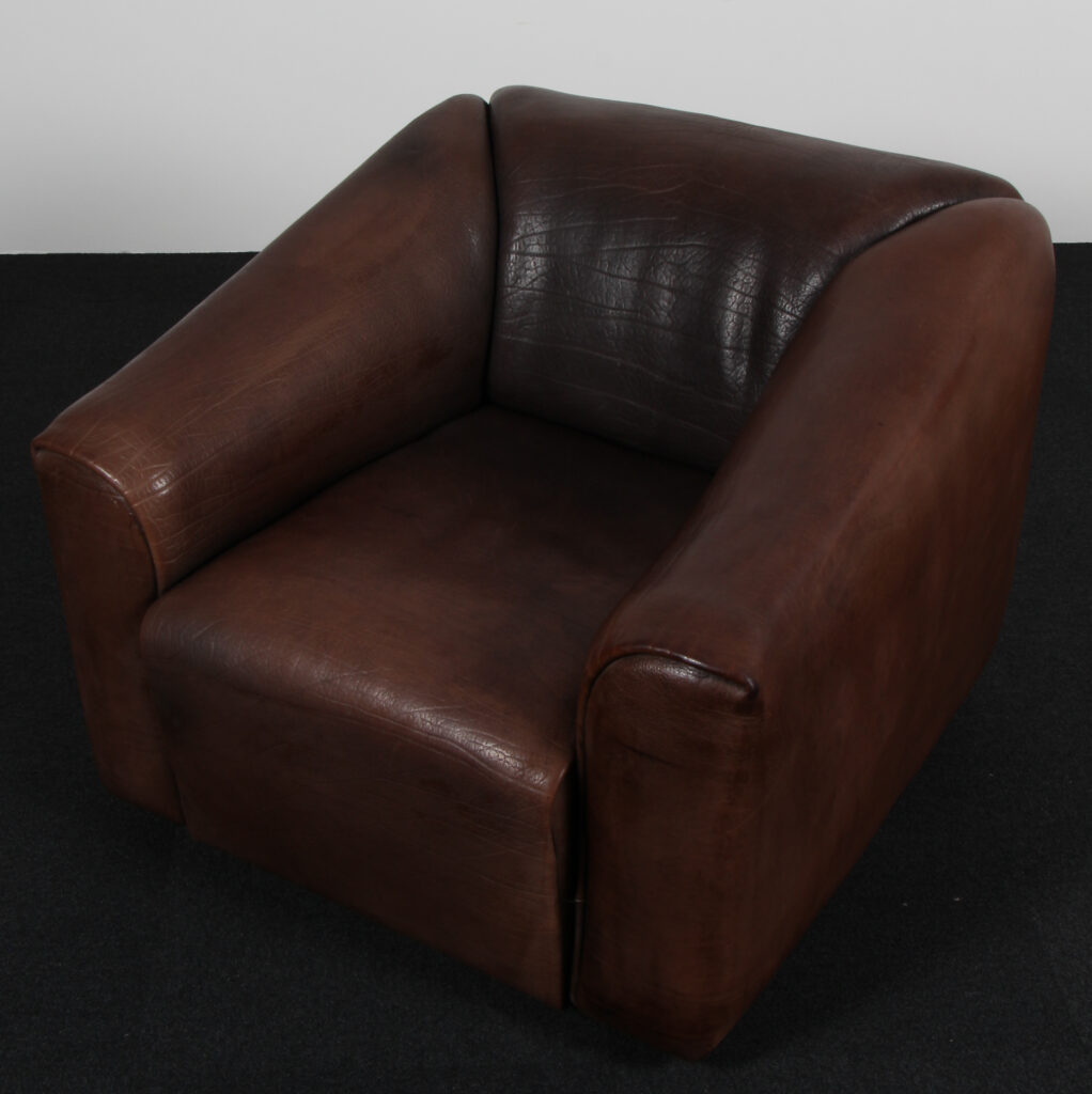 De Sede lænestol samt skammel, model DS47 - Billede 6