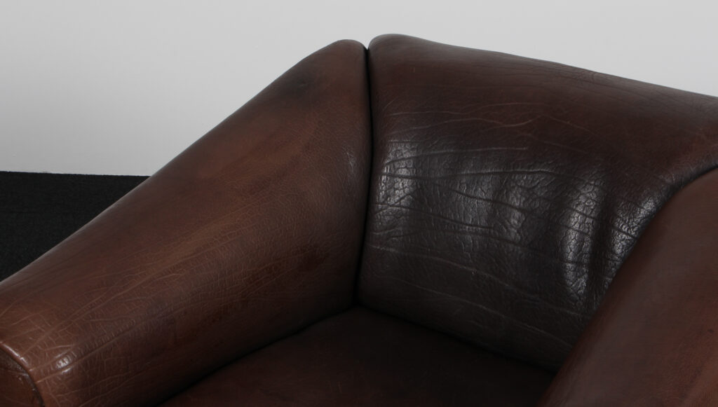 De Sede lænestol samt skammel, model DS47 - Billede 5