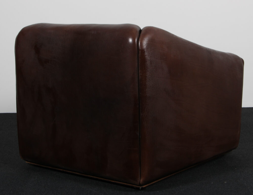 De Sede lænestol samt skammel, model DS47 - Billede 3