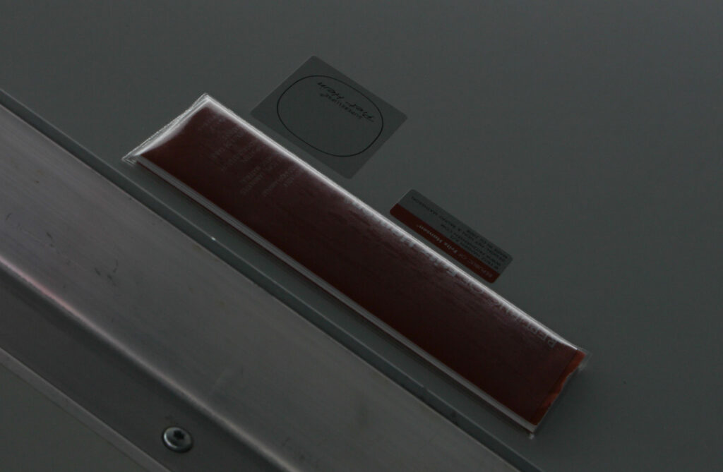 Piet Hein & Bruno Mathsson super ellipse bord, original laminat - Billede 3