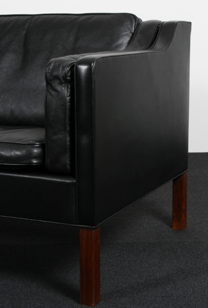 Børge Mogensen. Fritstående to pers. sofa, model 2212. Original betrukket - Billede 5