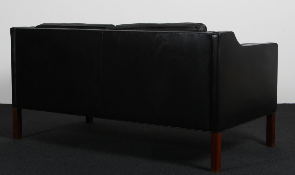 Børge Mogensen. Fritstående to pers. sofa, model 2212. Original betrukket - Billede 4