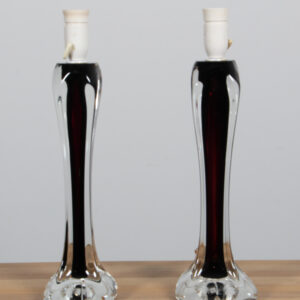 Paul Kedelv for Flygfors par bordlamper af glas